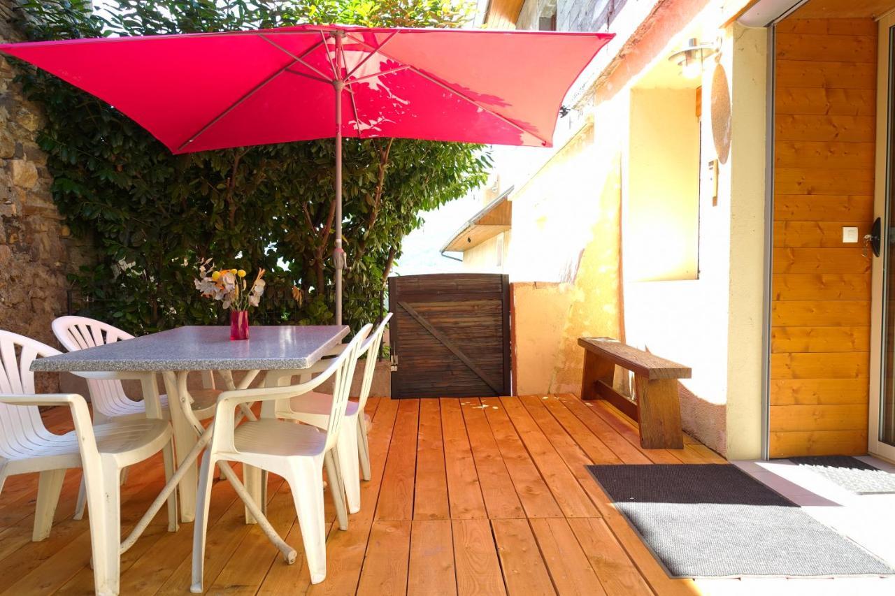 Appartement Spacieux Avec Terrasse Saint-Andre-d'Embrun Exterior foto